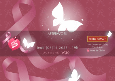 6 novembre 25 - Afterwork Octobre Rose